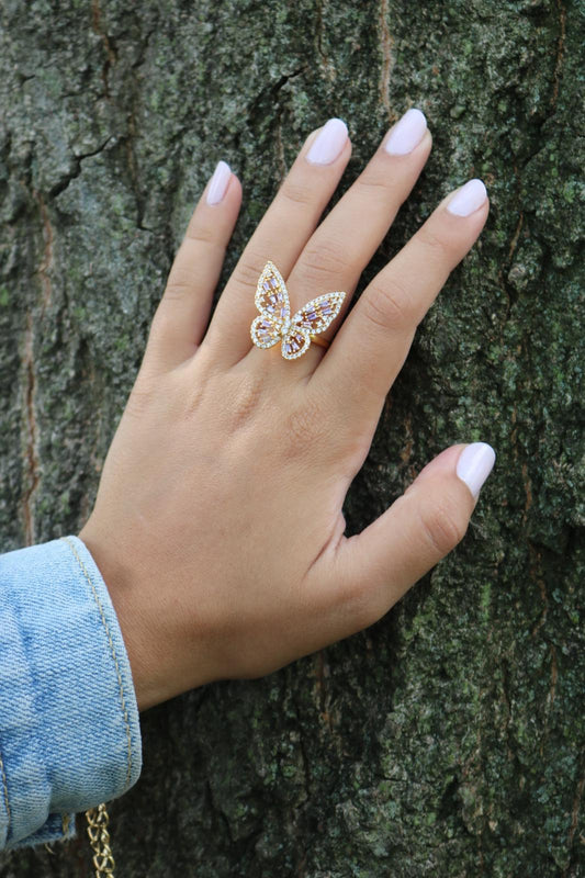 RINA Butterfly Ring
