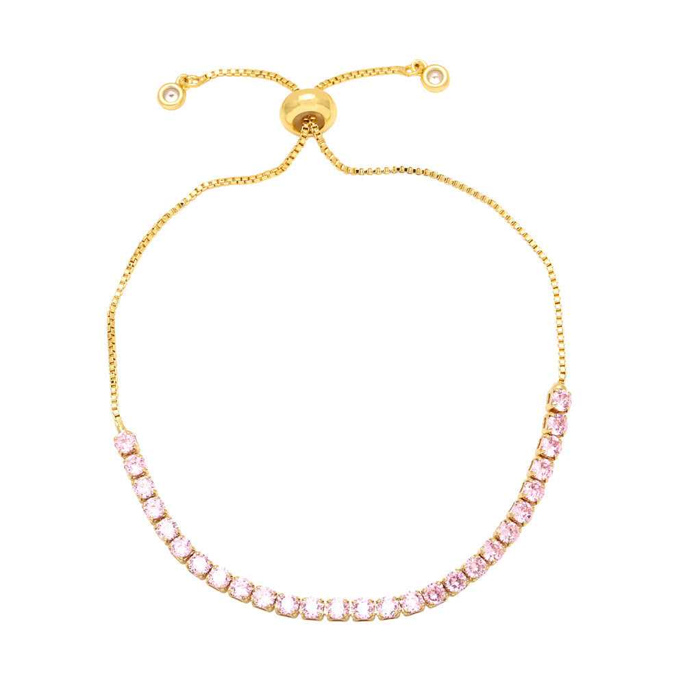 Pink Adjustable Bracelet