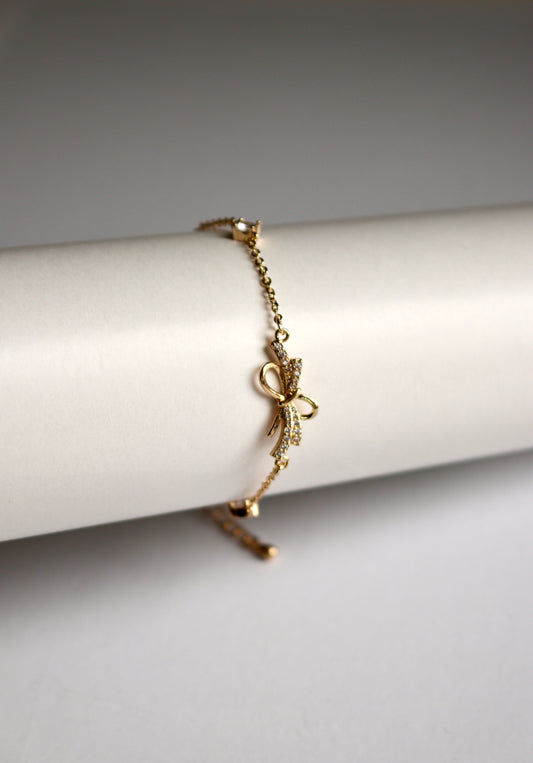 Bow Diamond Bracelet