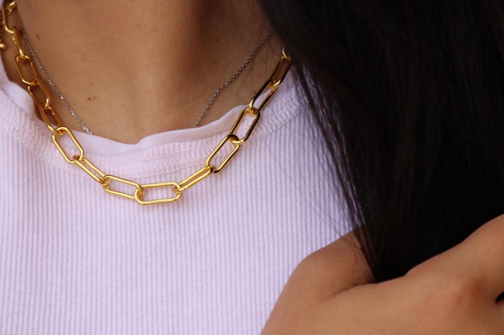 Paperclip Chain Necklace