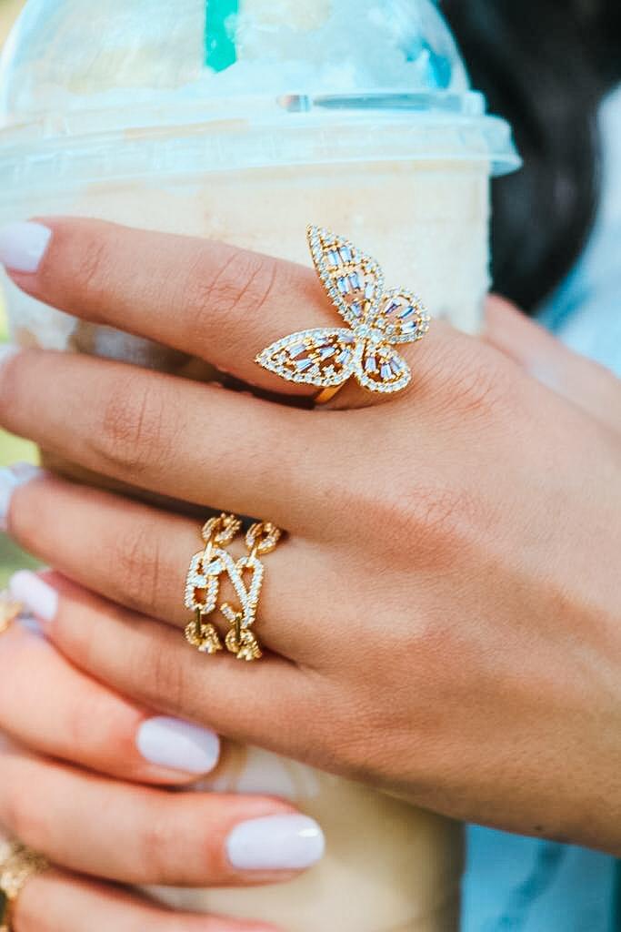 RINA Butterfly Ring