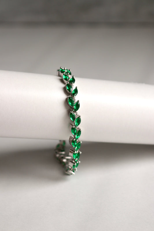 Emerald Tennis Bracelet