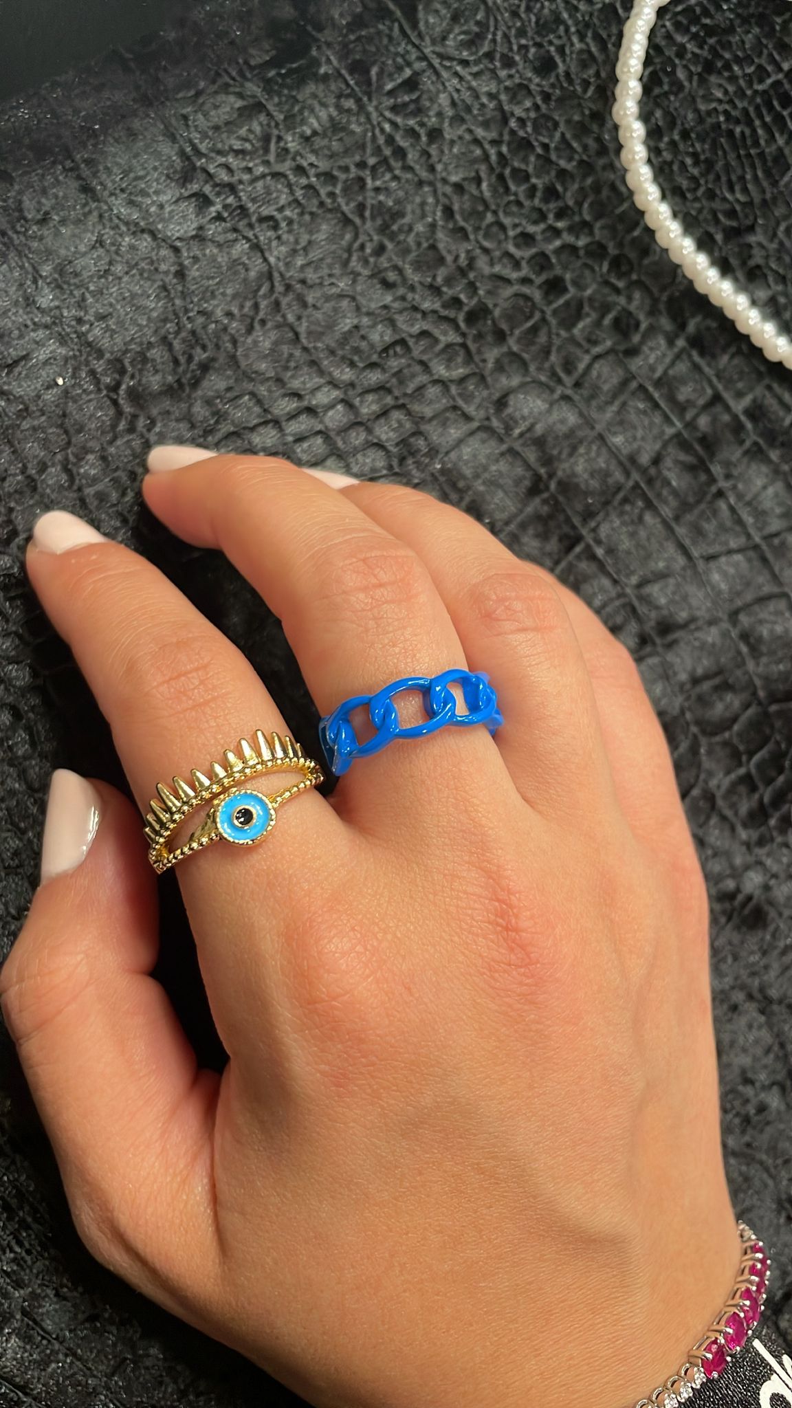 Blue Candy Ring